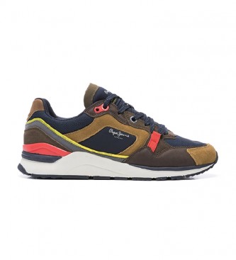 Pepe Jeans para hombre. Zapatillas X20 Runner tabaco Pepe Jeans