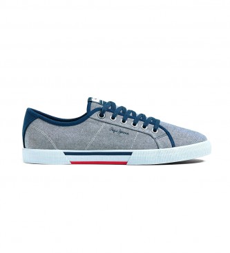 Pepe Jeans para hombre. Zapatillas Brady azul Pepe Jeans