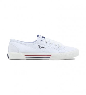 Pepe Jeans para mujer. Zapatillas Brady Basic blanco Pepe Jeans