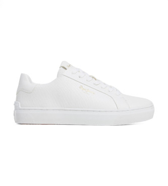 Pepe Jeans para mujer. PLS00031 Zapatillas Camden Rump Blanco (39), Plano, Cordones, Casual