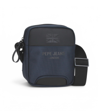 Pepe Jeans para hombre. 7065244 Bandolera 2C Bromley 24 marino (OSFA), Casual, Poliéster