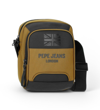 Pepe Jeans para hombre. 7065343 Bandolera 2C Bromley 24 ocre (OSFA), Marrón, Casual, Poliéster