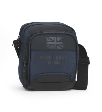 Pepe Jeans para hombre. 7065344 Bandolera 2C Bromley 24 marino (OSFA), Casual, Poliéster