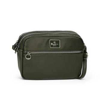 Pepe Jeans para mujer. 7095442 Bandolera 2c Christine verde (OSFA), Casual, Poliéster