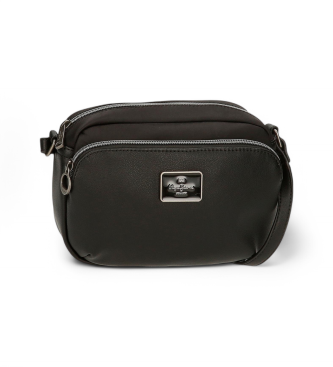 Pepe Jeans para mujer. 7095543 Bandolera Christine negro (OSFA), Casual, Poliéster