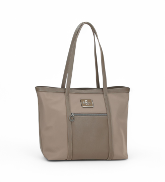 Pepe Jeans para mujer. 7097544 Bolso Christine taupe (OSFA), Marrón, Casual, Poliéster
