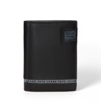 Pepe Jeans para hombre. 7181141 Cartera Tape negro (OSFA), Casual, Piel