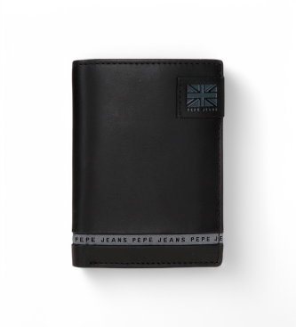 Pepe Jeans para hombre. 7182041 Cartera Tape negro (OSFA), Casual, Piel