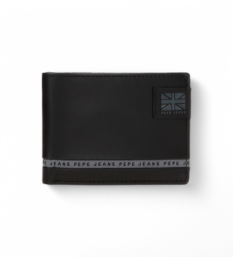 Pepe Jeans para hombre. 7183141 Cartera Tape negro (OSFA), Casual, Piel