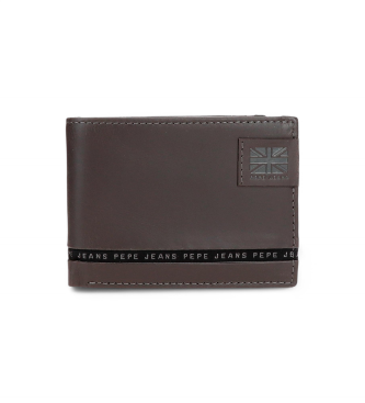 Pepe Jeans para hombre. 7183142 Cartera Tape marrón (OSFA), Casual, Piel