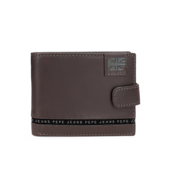 Pepe Jeans para hombre. 7183342 Cartera Tape marrón (OSFA), Casual, Piel