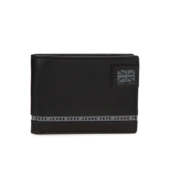 Pepe Jeans para hombre. 7184241 Cartera Tape negro (OSFA), Casual, Piel