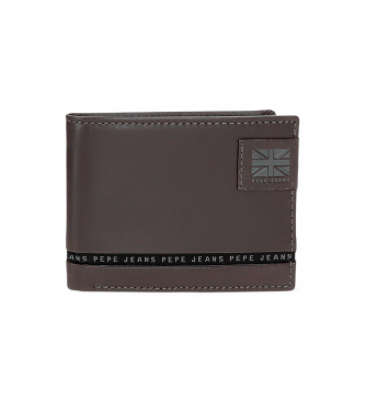 Pepe Jeans para hombre. 7184242 Cartera Tape marrón (OSFA), Casual, Piel