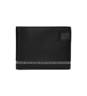 Pepe Jeans para hombre. 7187141 Cartera Tape negro (OSFA), Casual, Piel