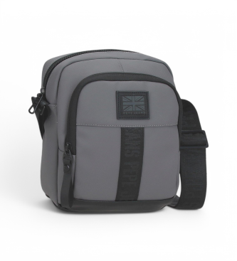 Pepe Jeans para hombre. 7345333 Bandolera Pjl Hoxton gris (OSFA), Casual, Poliéster