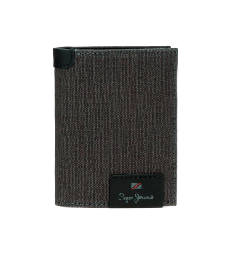 Pepe Jeans para hombre. 7411134 Cartera Hilltop gris (OSFA), Casual, Piel