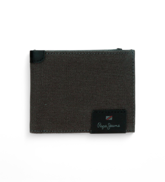 Pepe Jeans para hombre. 7413134 Cartera Hilltop gris (OSFA), Casual, Piel