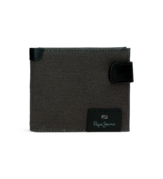 Pepe Jeans para hombre. 7413334 Cartera Hilltop gris (OSFA), Casual, Piel