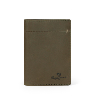 Pepe Jeans para hombre. 7842034 Cartera Staple verde (OSFA), Casual, Piel
