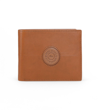 Pepe Jeans para hombre. 7864236 Cartera Cracker marrón (OSFA), Casual, Piel