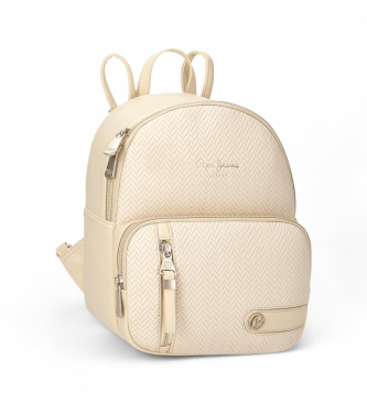 Pepe Jeans para mujer. 7912031 Mochila 25cm Sprig beige (OSFA), Casual, Poliéster