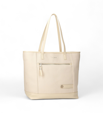 Pepe Jeans para mujer. 7917531 Bolso Tote Sprig beige (OSFA), Casual, Sintético