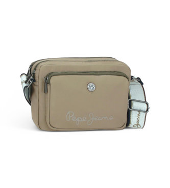 Pepe Jeans para mujer. 7955431 Bandolera 2c Corin beige (OSFA), Casual, Poliéster