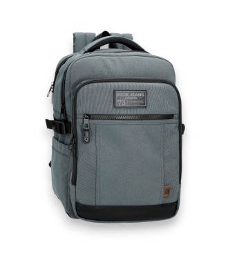 Pepe Jeans para hombre. PM1200015 Mochila Aiden azul (OSFA), Casual, Poliéster