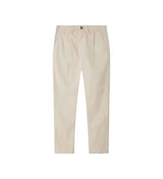 Pepe Jeans para niño. PB2100039 Pantalón Alexander beige (12años= 152cm), Casual, Algodón, moda infantil