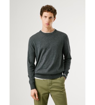 Pepe Jeans para hombre. PM7000013 Jersey Andre gris (M), Casual, Algodón