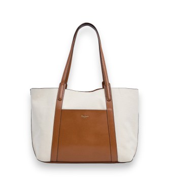 Pepe Jeans para mujer. PL0300117 Bolso Audrey Tale marrón (OSFA), Casual, Algodón