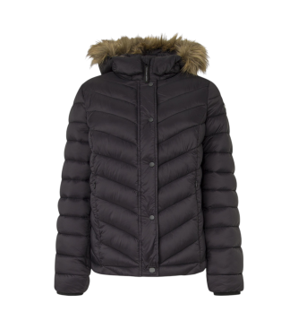 Pepe Jeans Plumífero Babs Short negro