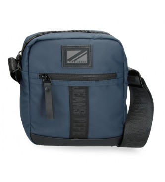 Pepe Jeans unisex. 7345432 Bandolera mediana Hoxton azul marino (OSFA), Casual, Poliéster