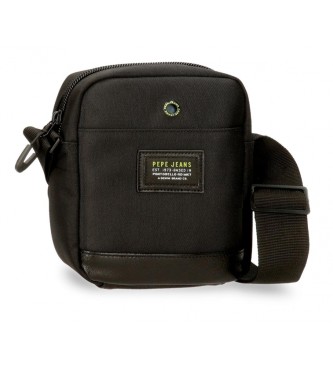 Pepe Jeans unisex. 7785231 Bandolera pequeña Leighton negro (OSFA), Casual, Poliéster