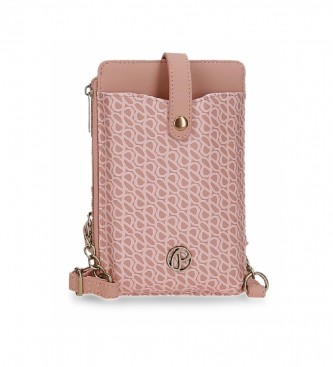 Pepe Jeans para mujer. 7725033 Bandolera porta móvil Megan rosa (OSFA), Casual, Sintético
