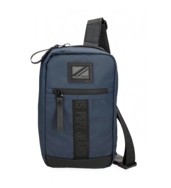 Pepe Jeans unisex. 7345832 Bandolera riñonera Hoxton azul marino (OSFA), Casual, Poliéster