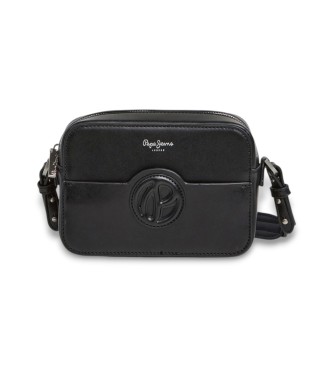Pepe Jeans para mujer. PL031662 Bandolera Beverly negro (OSFA), Casual, Poliuretano