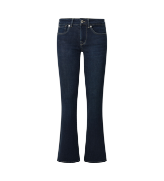 Pepe Jeansvoor vrouwen. PL204732ED7 Blauwe bootcut jeans (28/30), Casual, Katoen, Denim