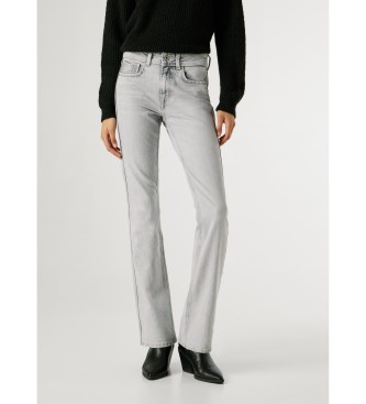 Pepe Jeans para mujer. PL20509248VA Jeans Bootcut Piper gris (31/34), Casual, Algodón, Denim