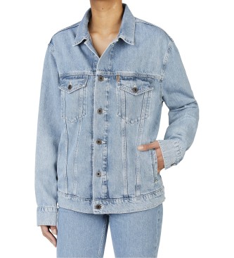 Pepe Jeans para mujer. PL402390IA4 Cazadora denim Boyfriend azul (M), Casual, Algodón