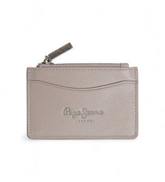 Pepe Jeans para mujer. PL0700047 Tarjetero Caddy gris (OSFA), Casual, Poliuretano