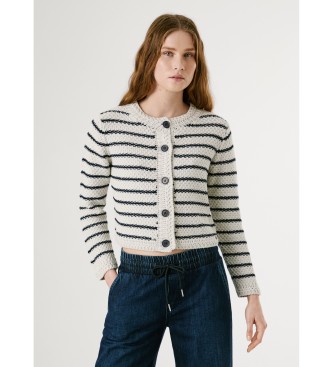 Pepe Jeans para mujer. PL7000028 Jersey Cassie blanco (S), Casual, Algodón