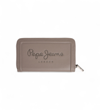 Pepe Jeans för kvinnor. PL0700001 Kod plånbok grå (OSFA), Casual, Polyuretan