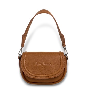 Pepe Jeans para mujer. PL0300006 Bolso Crisha marrón (OSFA), Casual, Poliuretano