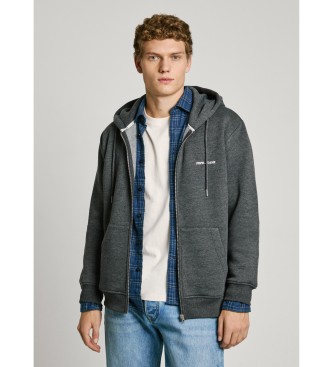 Pepe Jeans para hombre. PM582752 Sudadera Damian negro (S), Casual, Algodón, Sostenible
