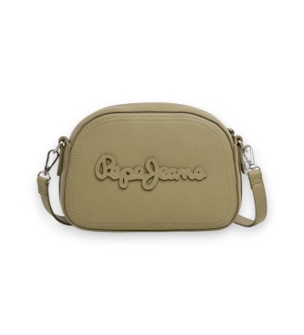 Pepe Jeans para mujer. PL0300113 Bolso Danara Bass verde (OSFA), Casual, Poliuretano