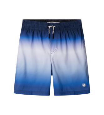 Pepe Jeans para niño. PBB100012 Bañador Degrade azul (12años= 152cm), Beachwear, Poliéster, moda infantil