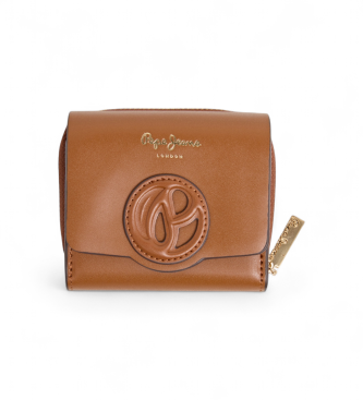 Pepe Jeans para mujer. PL0700048 Cartera Drey marrón (OSFA), Casual, Poliuretano