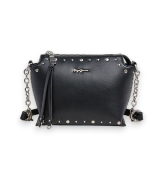 Pepe Jeans para mujer. PL0300143 Bolso Edilia Spring negro (OSFA), Casual, Poliuretano
