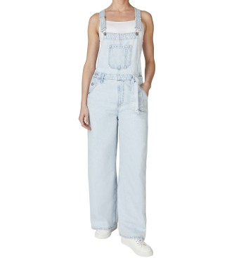 Pepe Jeans para mujer. PL2300001 Peto Eliana azul (XXS), Casual, Algodón